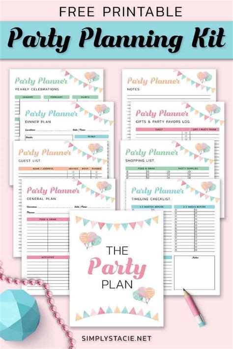 Free Printable Birthday Planner Stickers